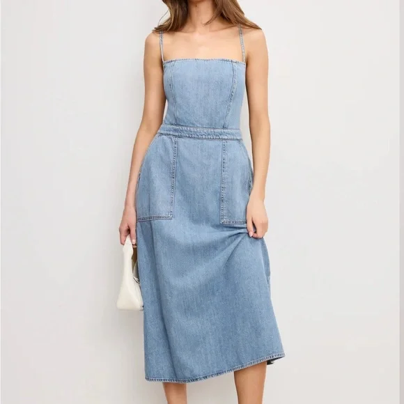 toddler girl denim dress IP-Sanrio ] balabala Toddler Girl Denim Dress  Balabala